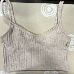 H&M Bralette Crop Top Womens Size XS Festival Coquette Y2K Dainty Minimalist